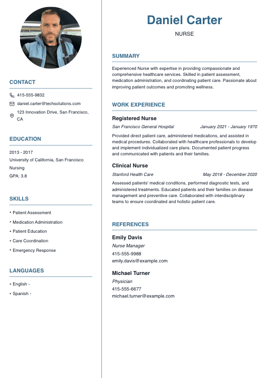 Nurse Resume